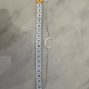 925 Silver Mex Moon and Star Bracelet
